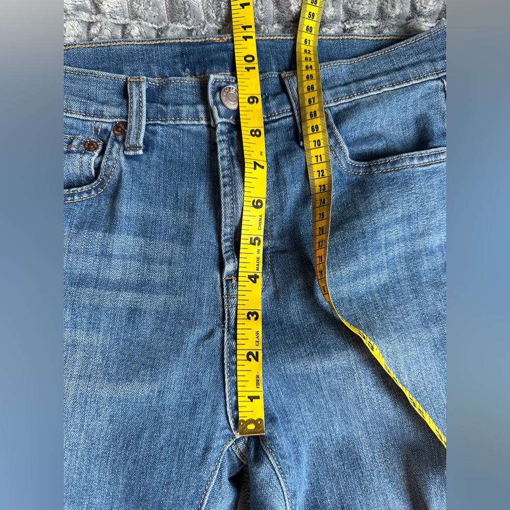 Gap mid rise plain basic long baby boot jeans - Picture 6 of 8